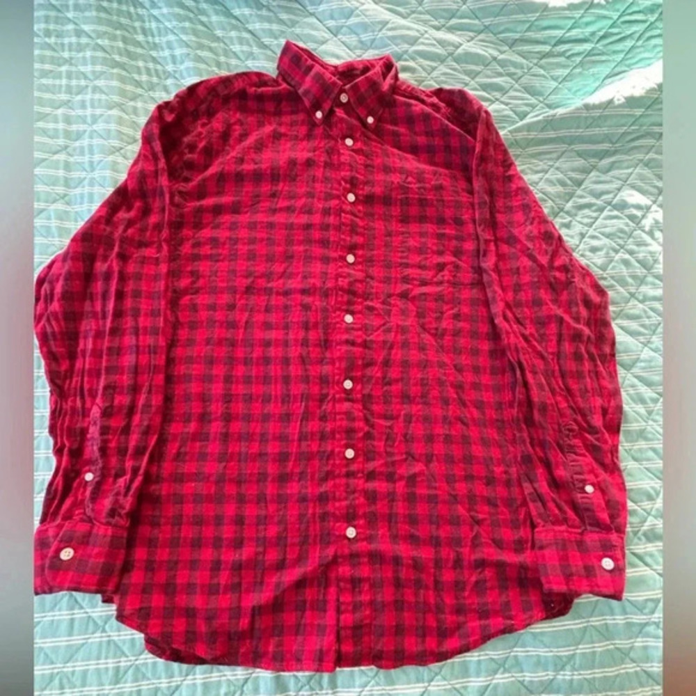 Saddlebred Red Stretch Oxford 3X red and black